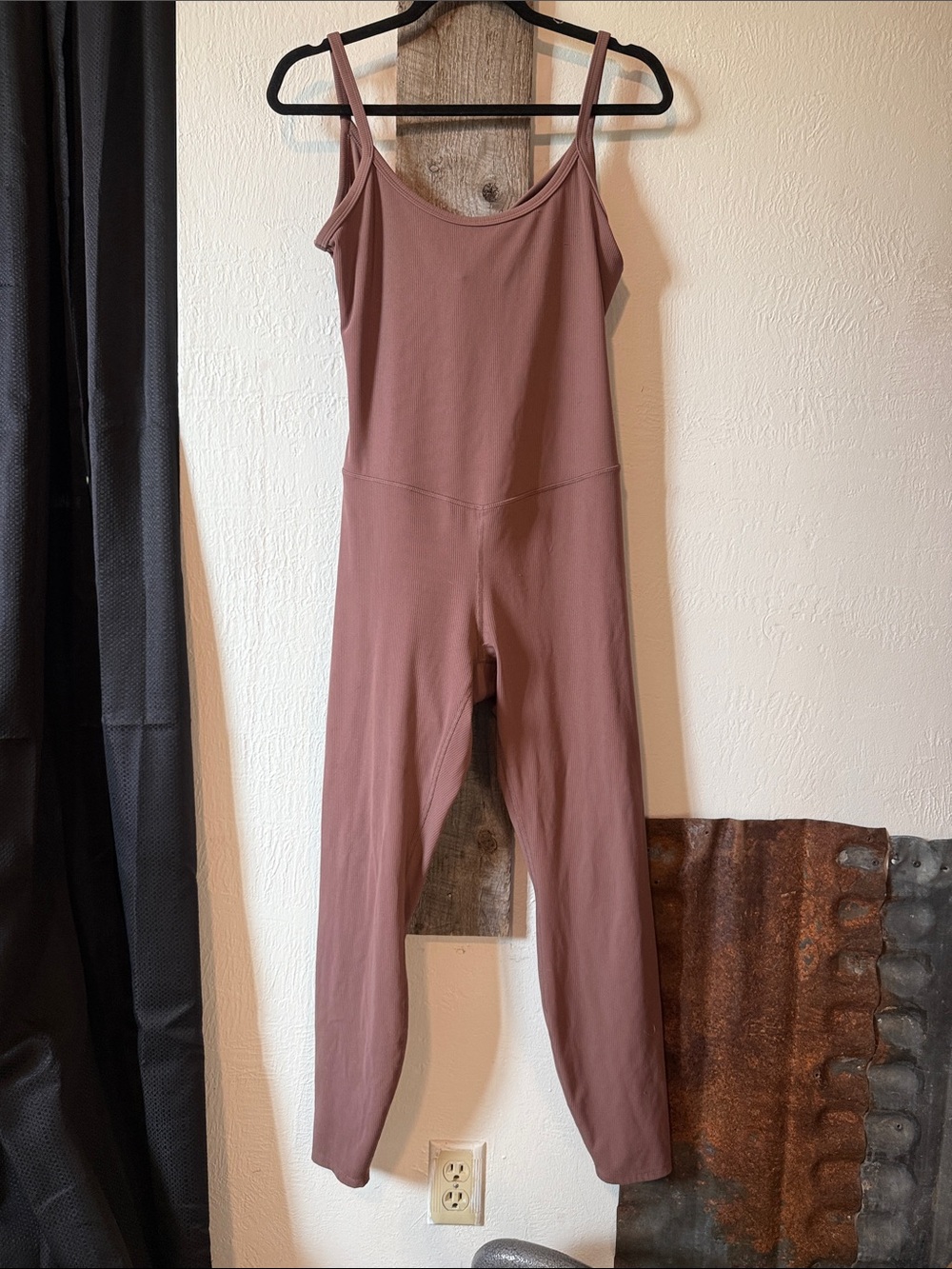 All in Motion Ribbed Workout Jumpsuit